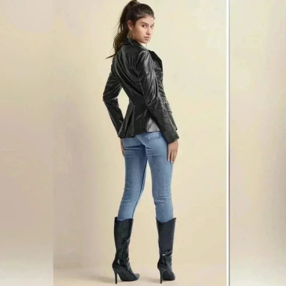 VENUS Black Blazer with Silver Accents - Picture 11 of 11